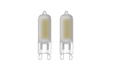 Afbeelding in Gallery-weergave laden, Steeklamp G9 Calex LED mat (2 stuks)