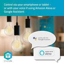 Afbeelding in Gallery-weergave laden, drie lampen en amazon alexe en google assistant