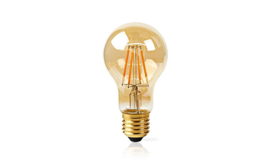 gouden standaardlamp nedis